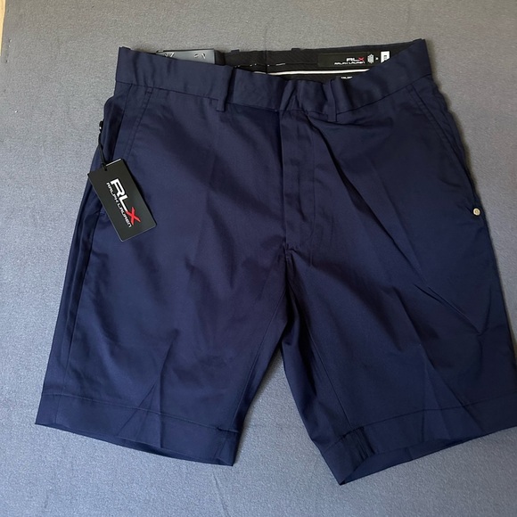 NWT Ralph Lauren X Men’s Golf Shorts Navy Blue - Picture 1 of 9